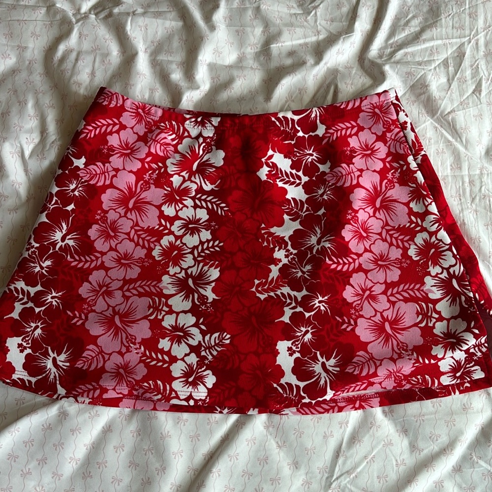 Y2K Hawaiian Skort